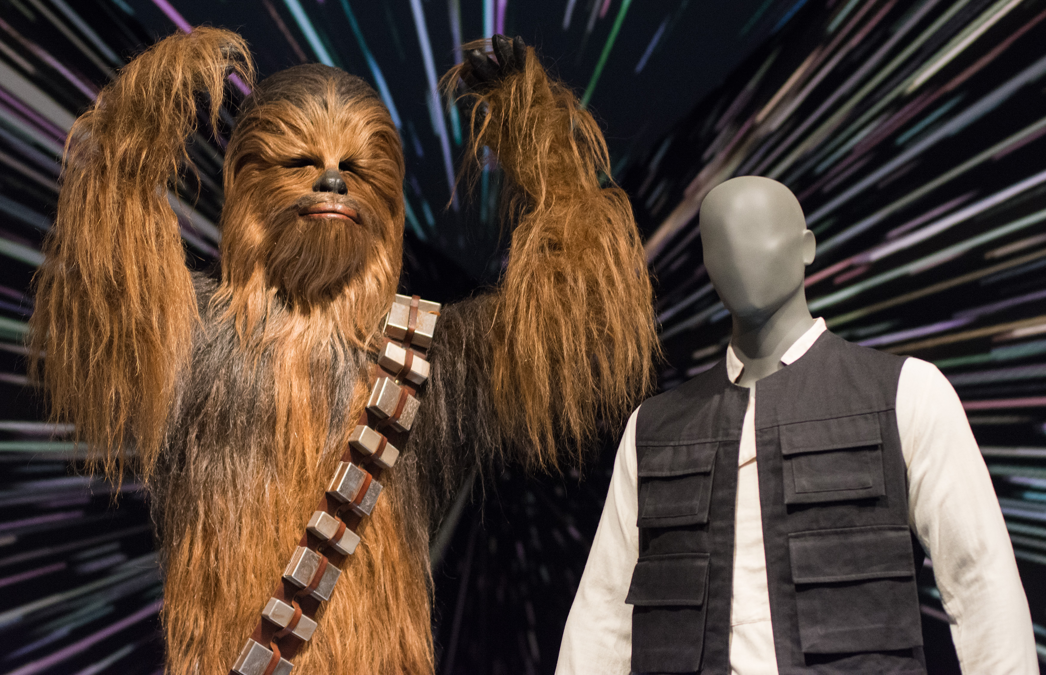 Photo: DAM Star Watrs 1 | Han Solo, Chewie