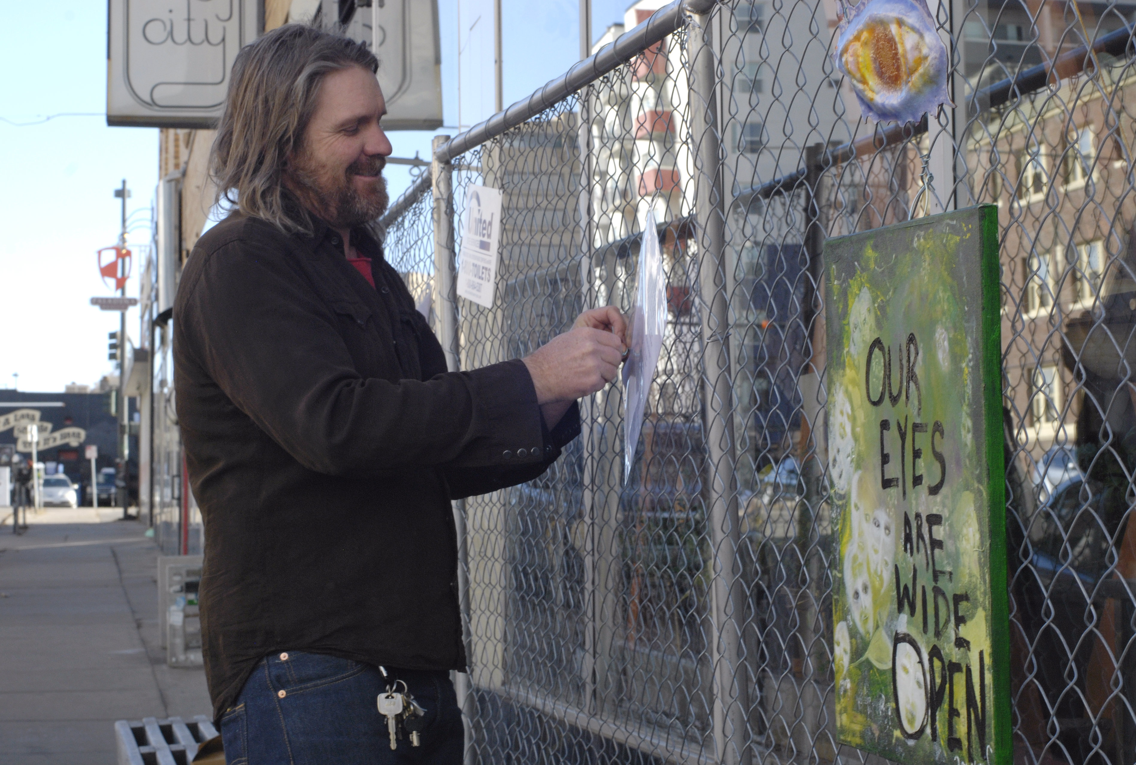 Denver Artists Install A Chain Link Fence To Honor Victims Of Violence  Worldwide