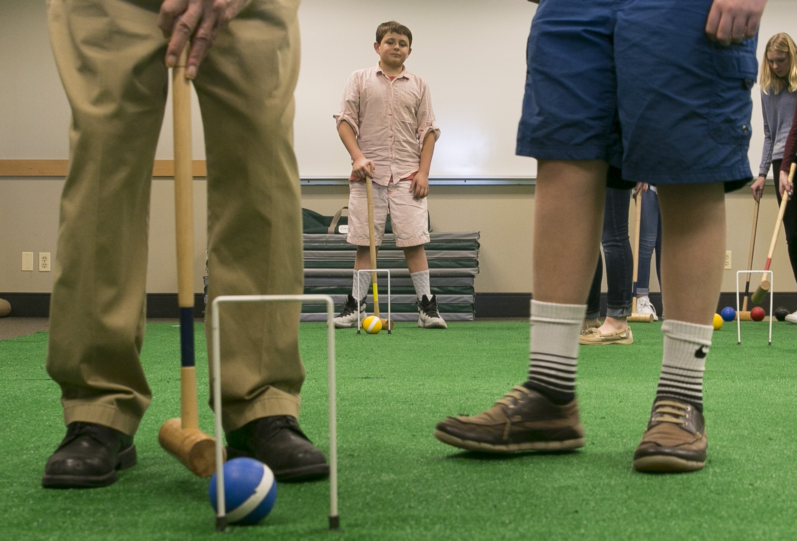 Photo: Senior croquet 2