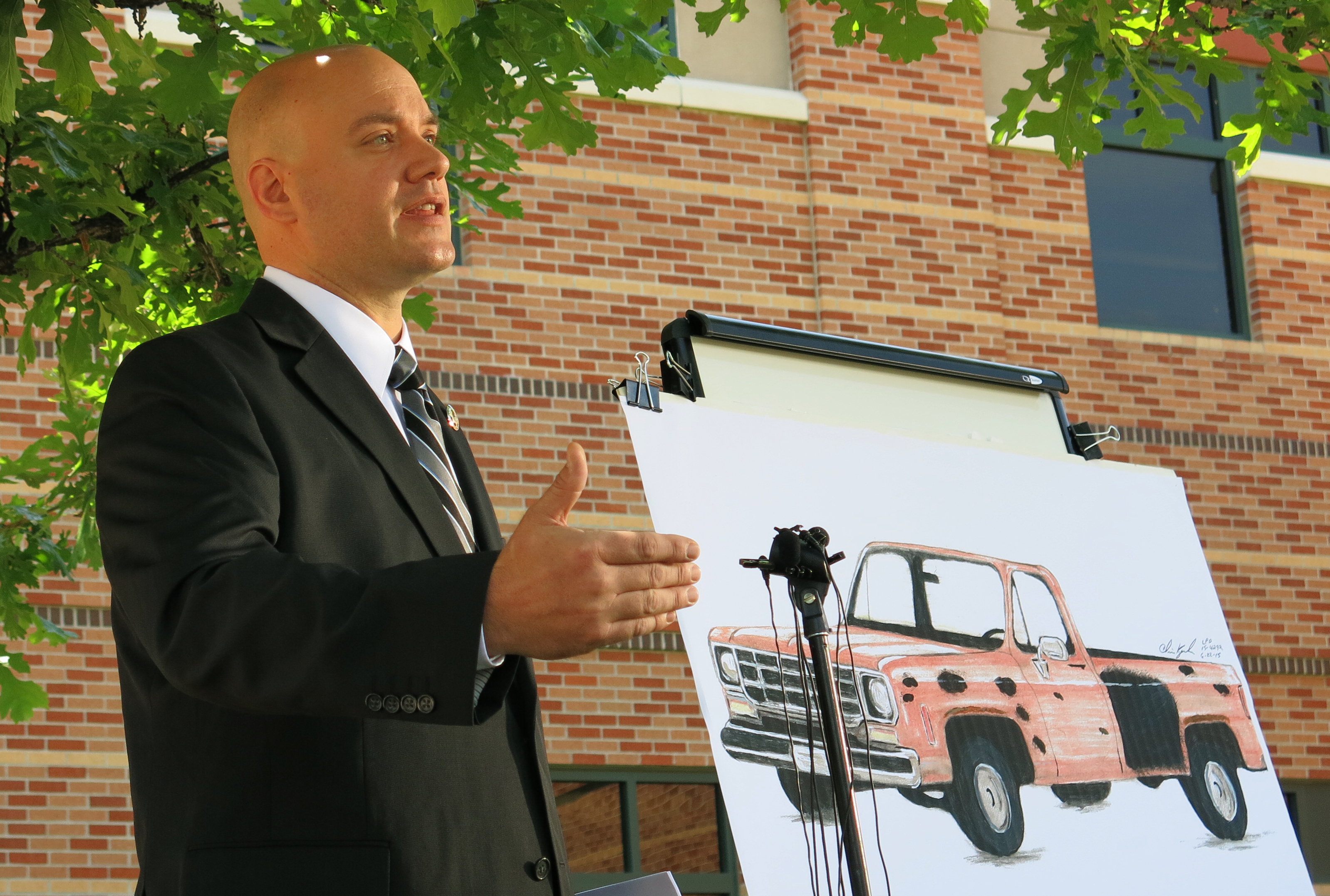 Photo: Truck of interest in Larimer County Sheriff&#039;s Dept. shooting investigation