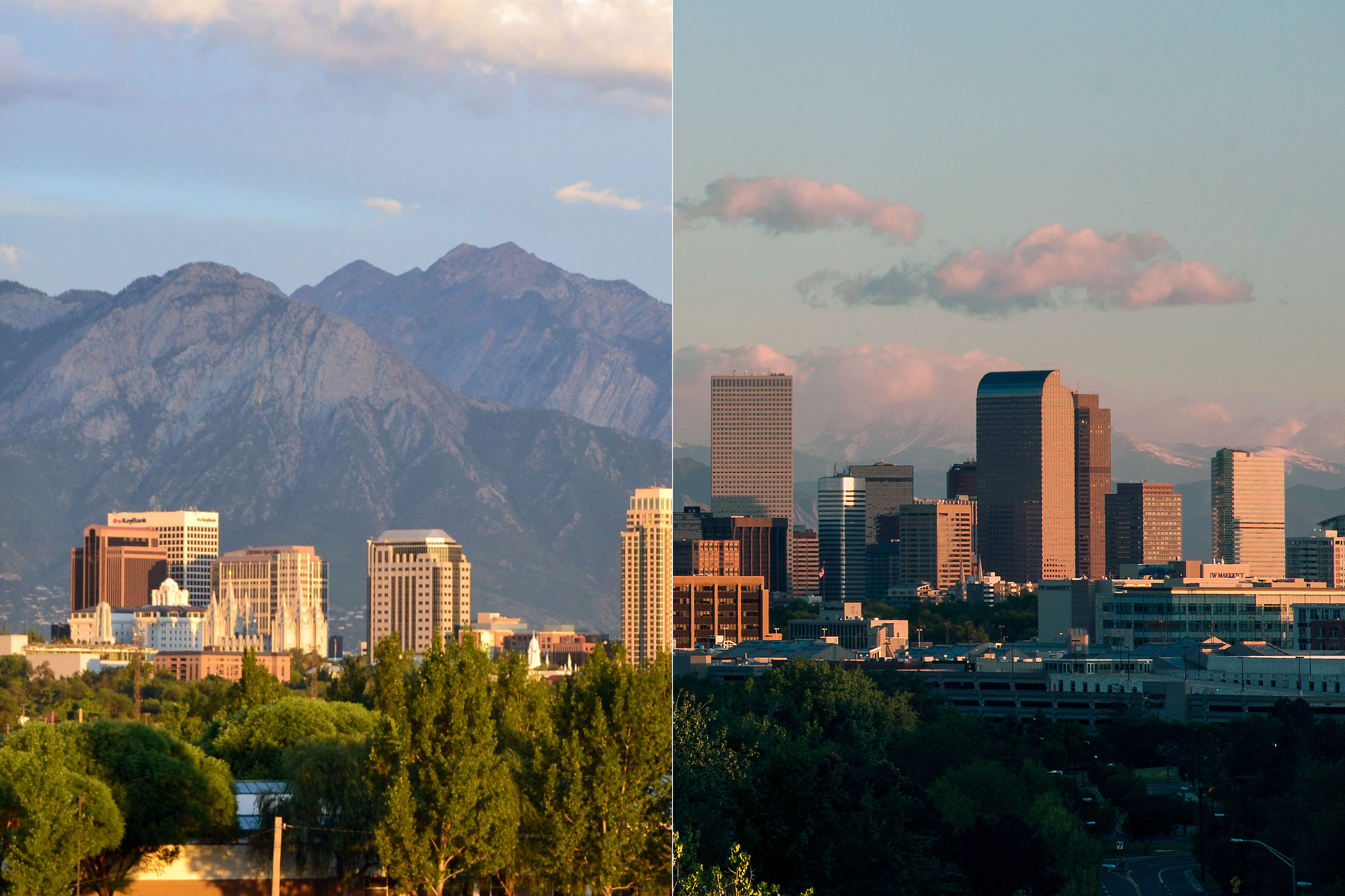 Photo: Salt Lake City-Denver Diptych - Flickr/CC