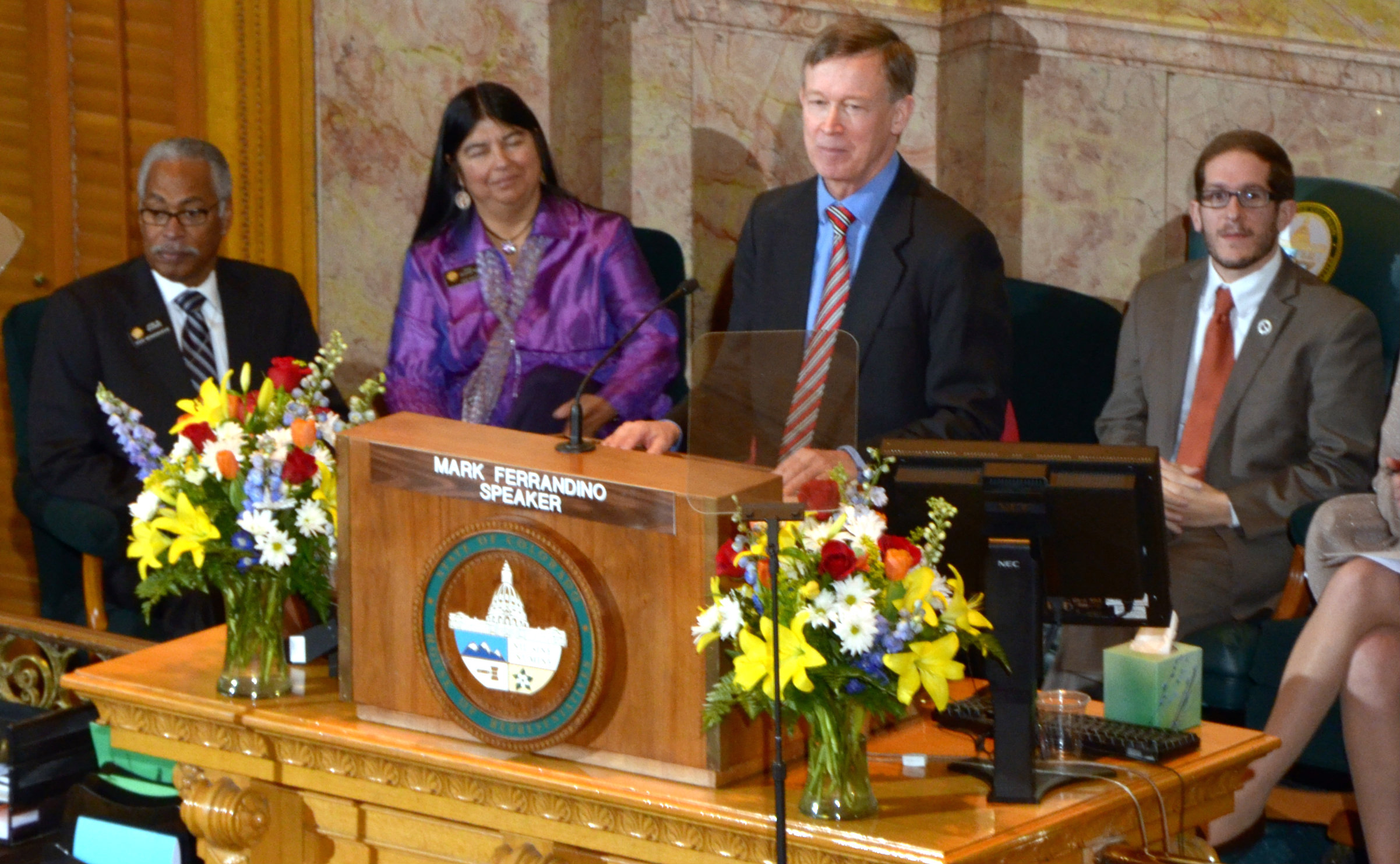 Photo: Hickenlooper SOTS 2014 1