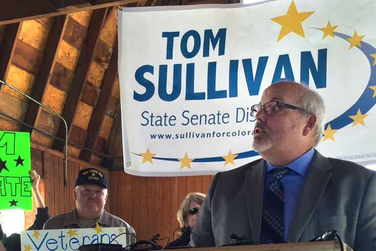 Photo: Tom Sullivan Announces State Senate Bid