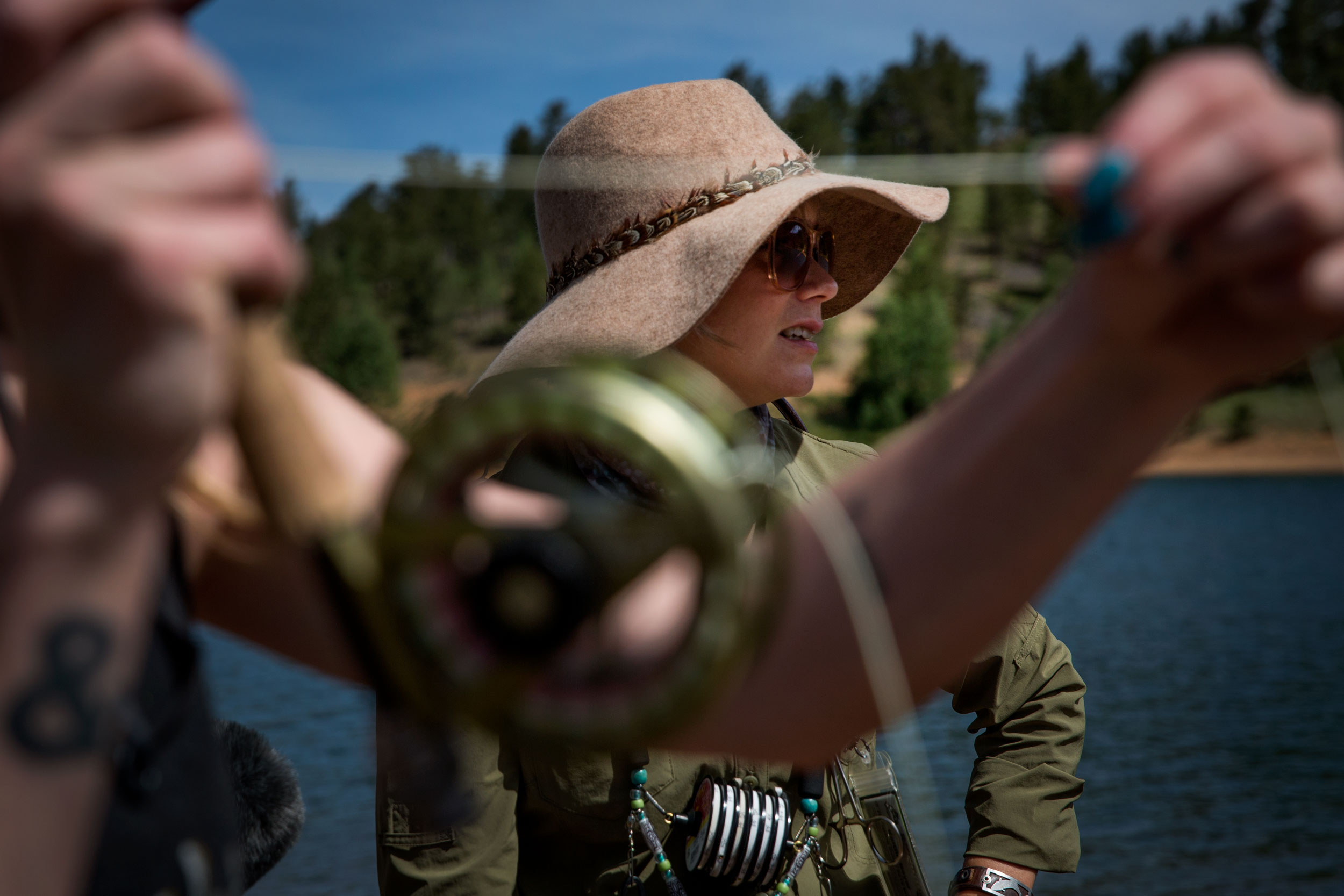 How Do You Hook More Women On Fly-Fishing? Get More Women Guides In The  Rivers With Them, fishing 