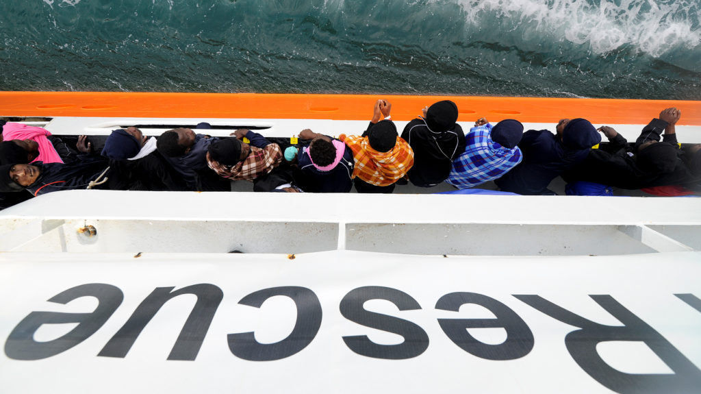 Migrant Ship, With Italian Support, Will Make Dayslong Journey To Spain