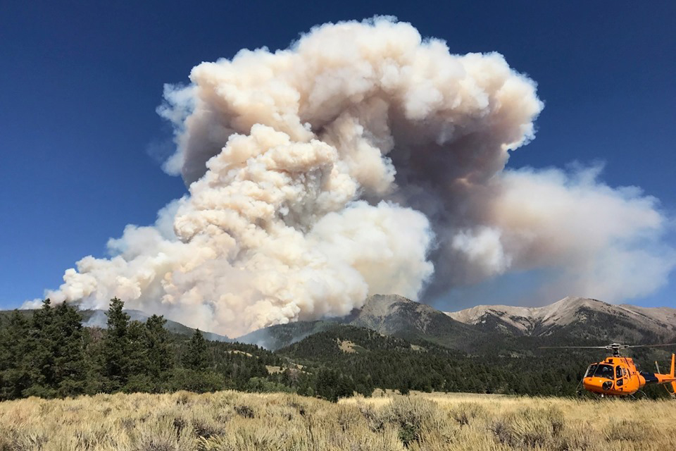 Decker Fire Grows To 846 Acres As Officials Let It Burn To Clear Dry