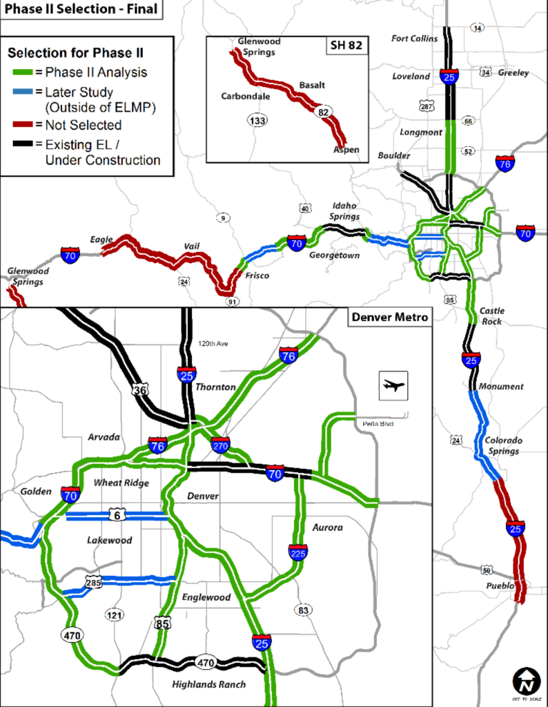 Denver Toll Roads Map