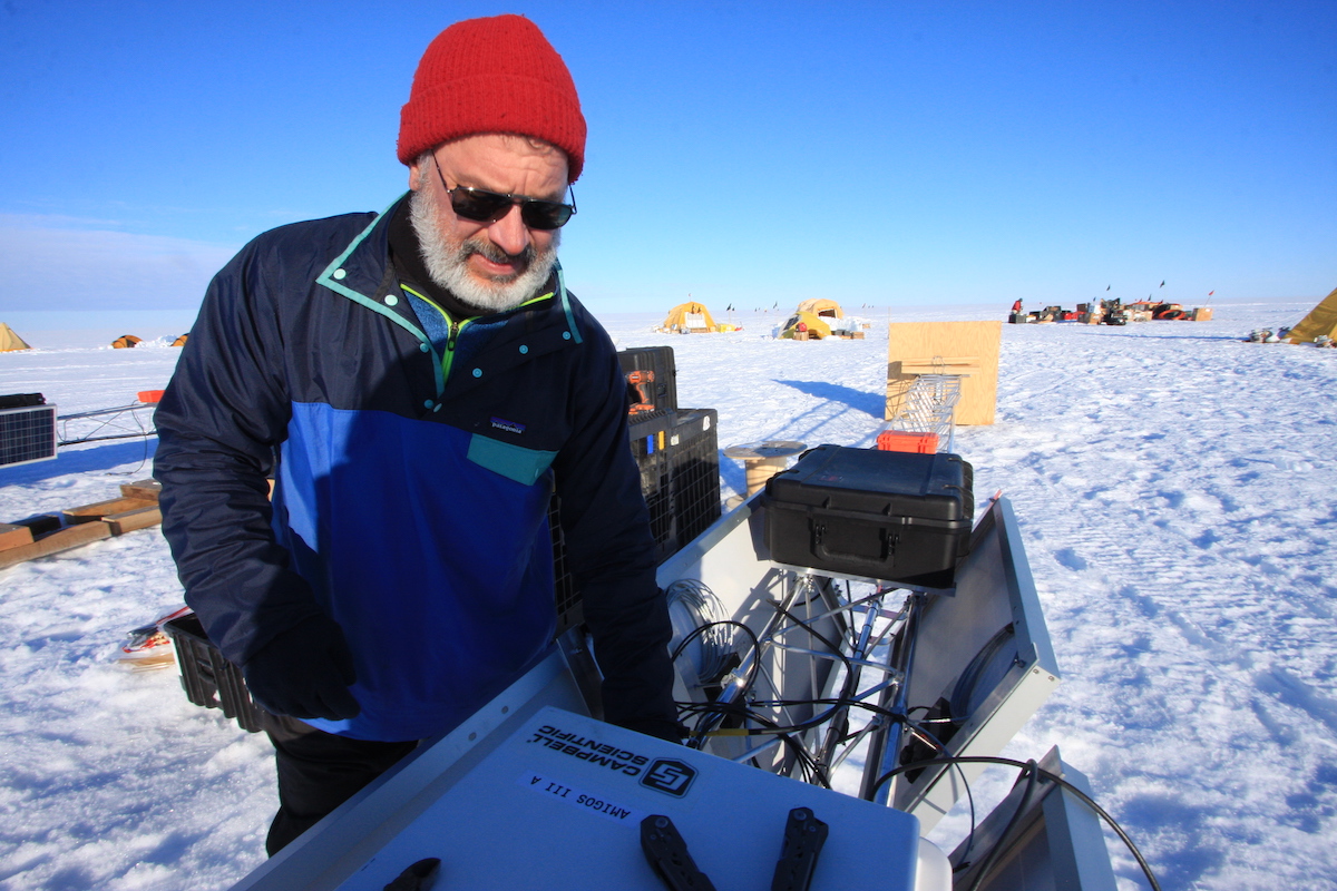 Camped Out On A Brittle Glacier, This CU Scientist Wants To Prepare