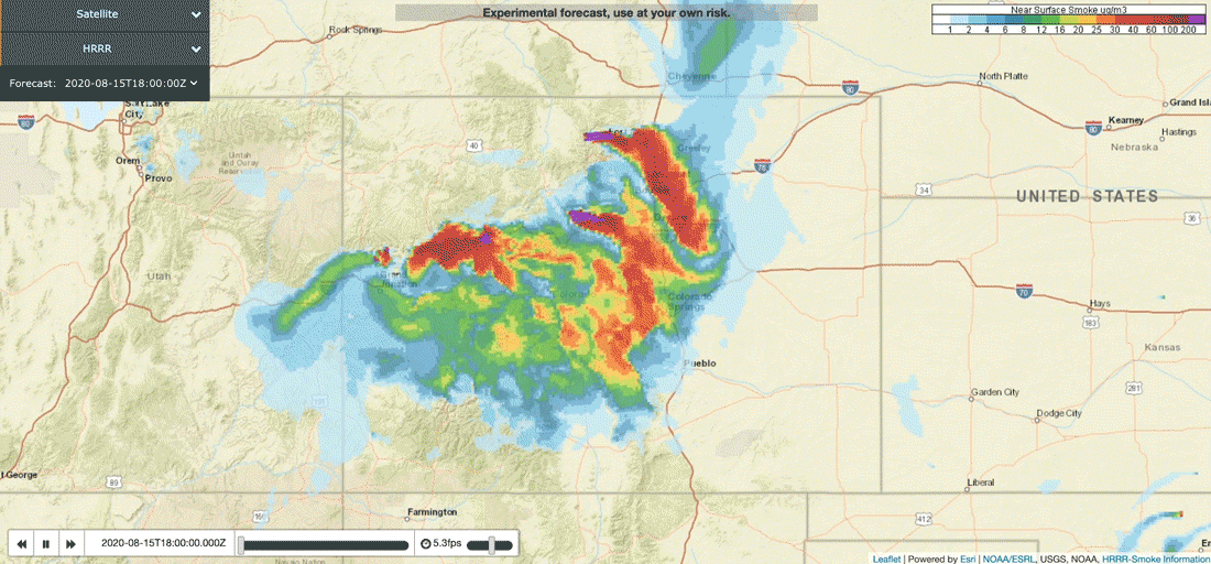 Noaa Wildfire Map