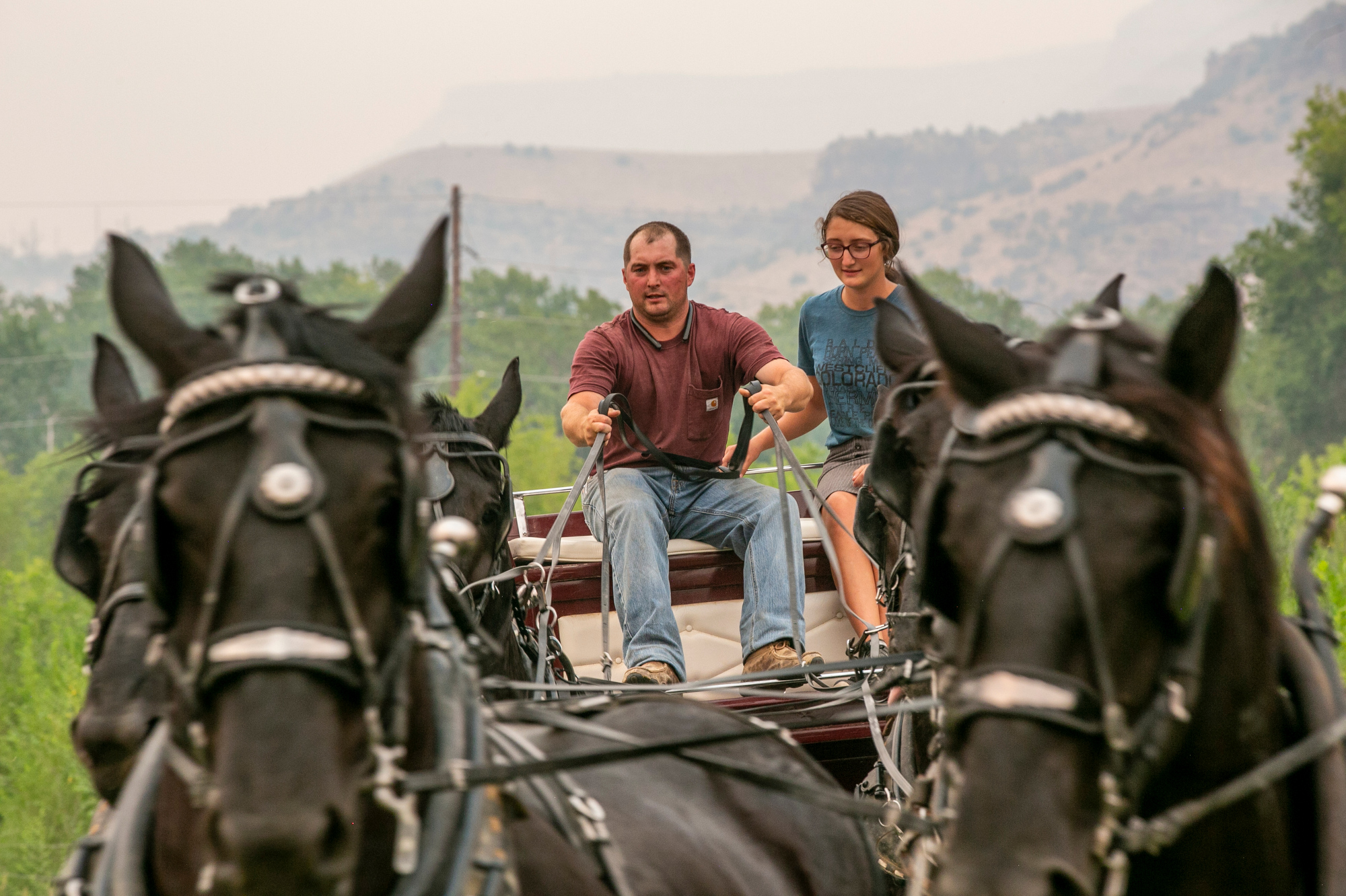 PALISADE CLARK FAMILY ORCHARDS WAGON RIDE