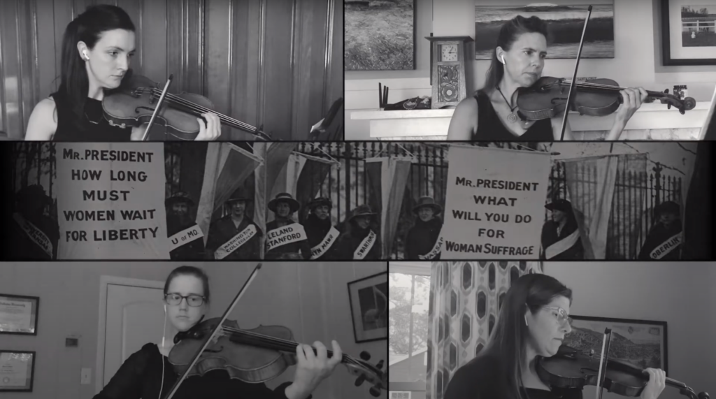 Black And White Suffragists Celebrated In Timely New Music Honoring 100