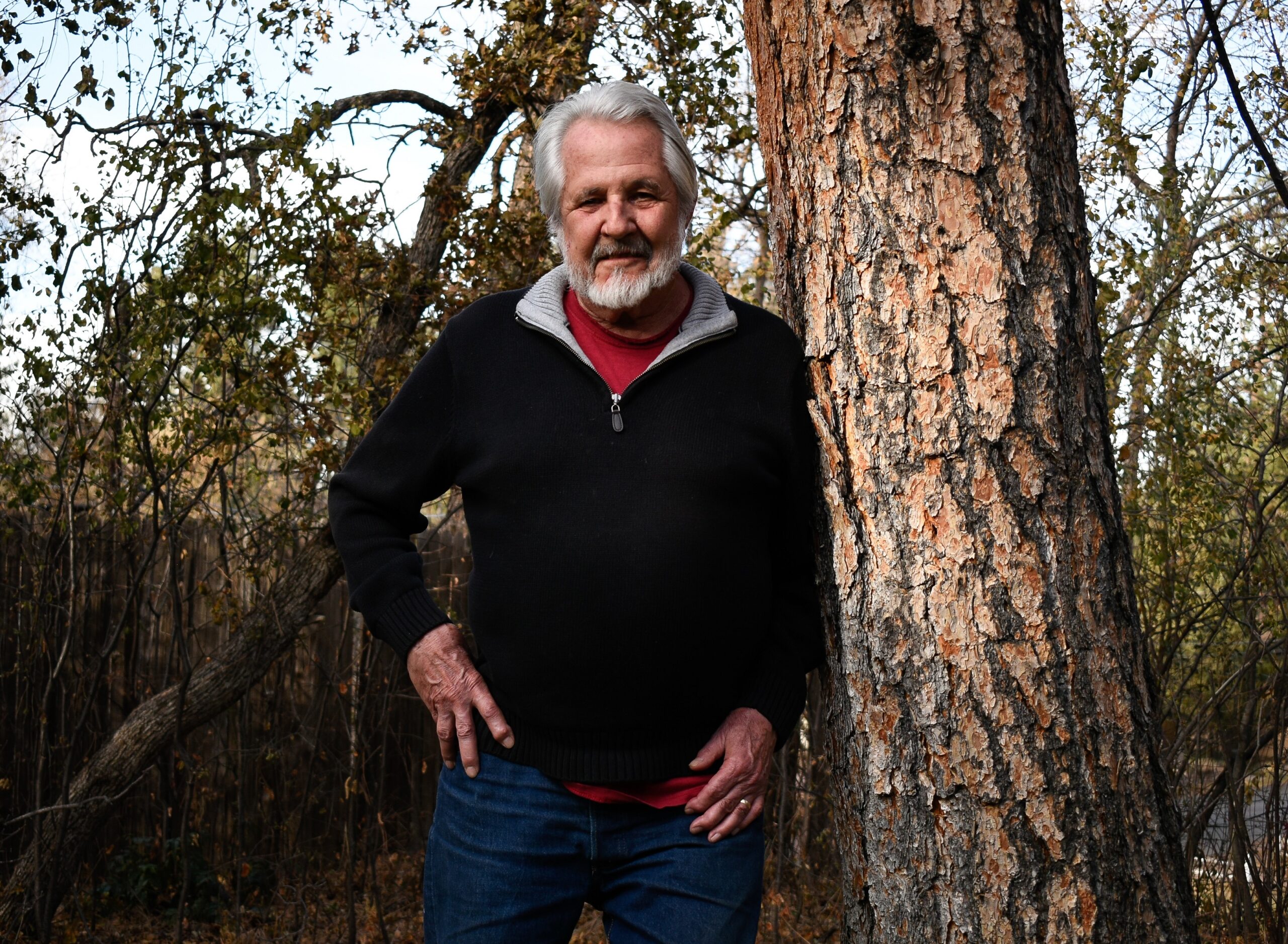 Kent Obee of POPS poses for a photograph on Election Day, Nov. 3, 2020. The measure he backed, Colorado Springs 2B, passed, making it now a requirement for any proposed sale or transfer of city-owned parkland to have voter approval.