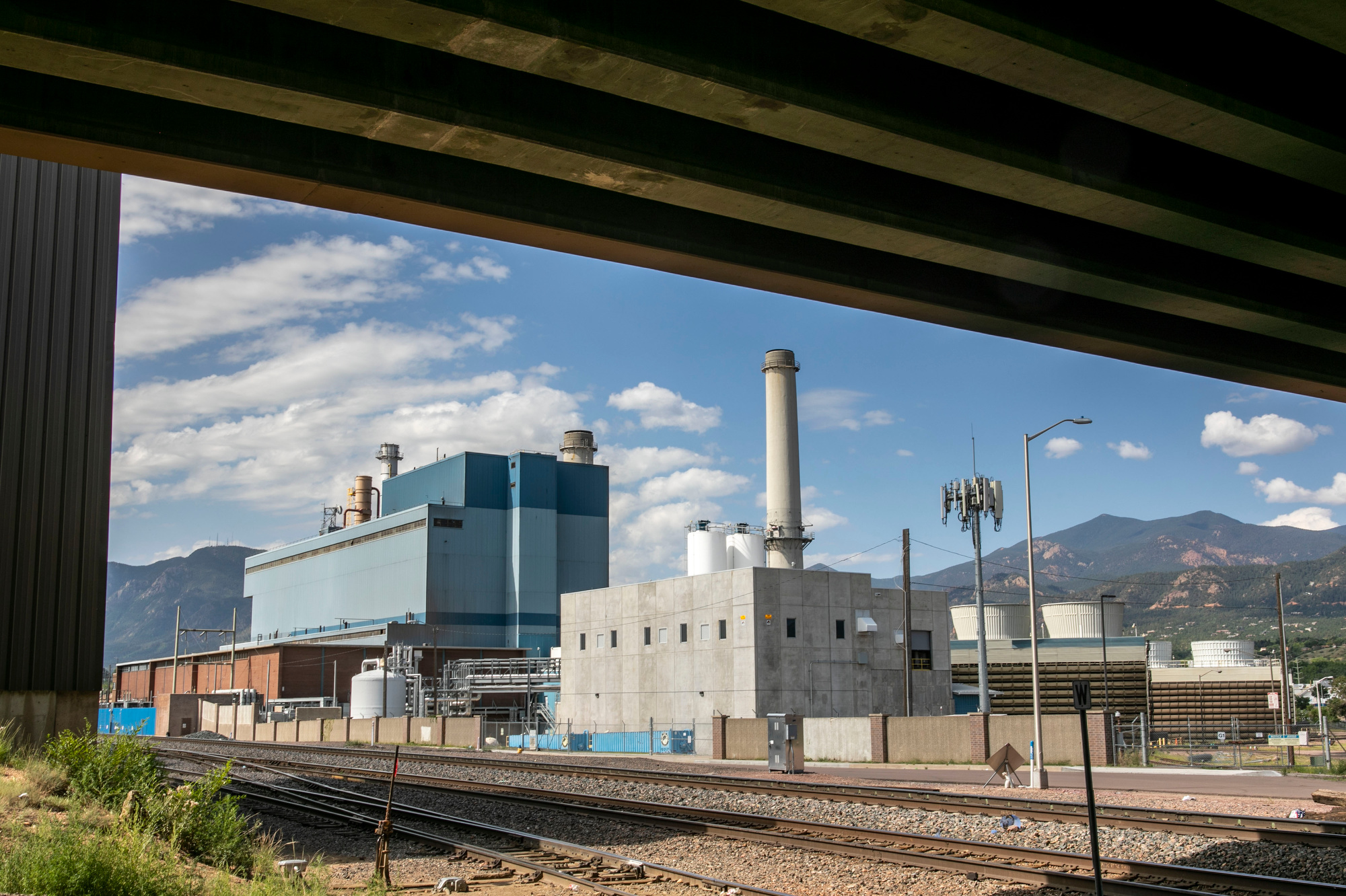 Demolition on the Martin Drake Power Plant in Colorado Springs will