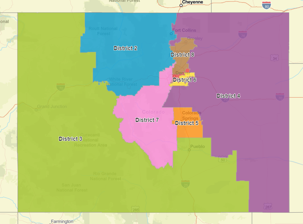 Colorado s Supreme Court Approves New Congressional District Map Colorado s Supreme Court Approves New Congressional District Map