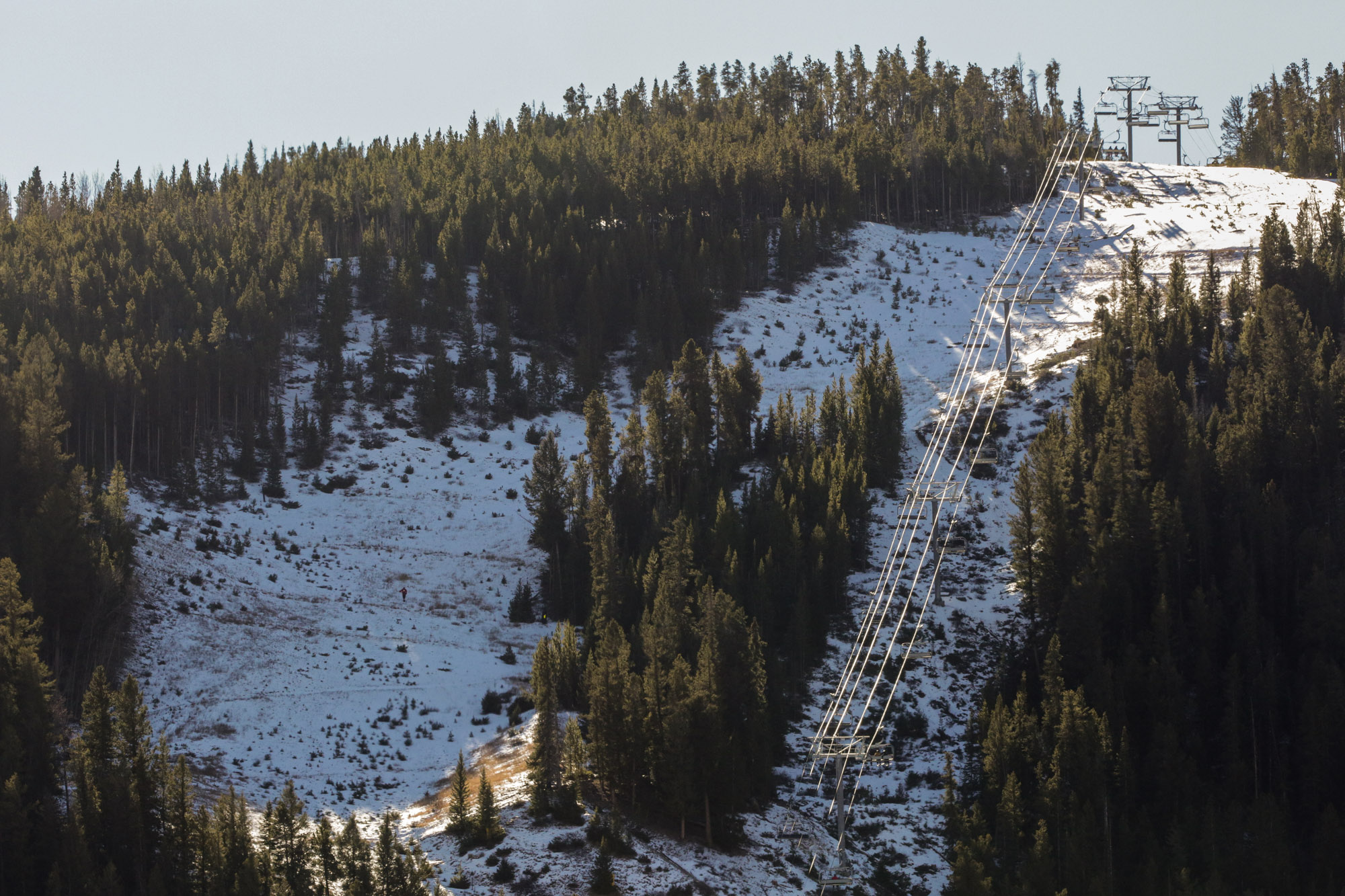 Snowboarder airlifted after falling from Keystone chairlift, current