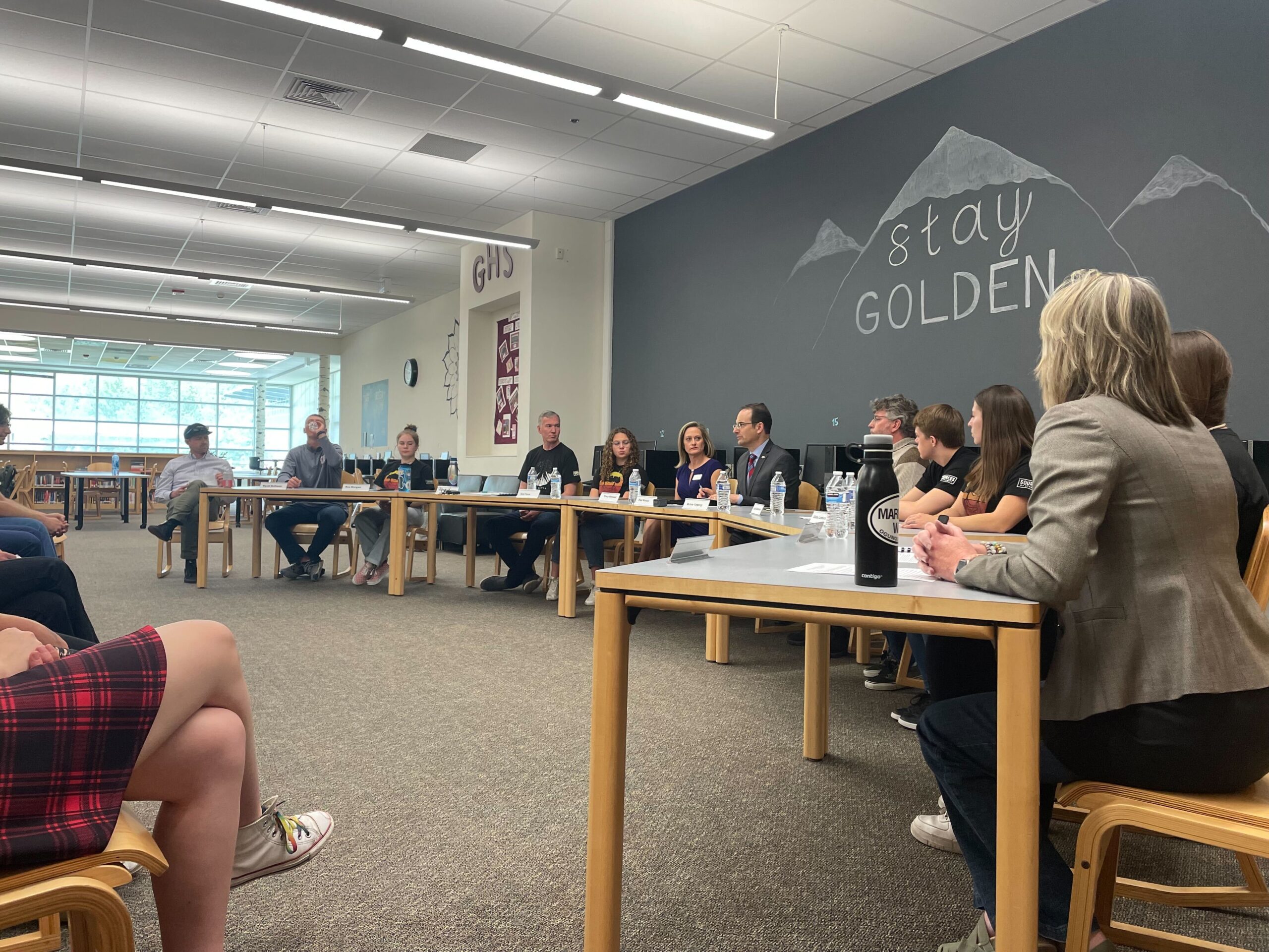 “We were simply tired of going to student funerals.” Golden High School