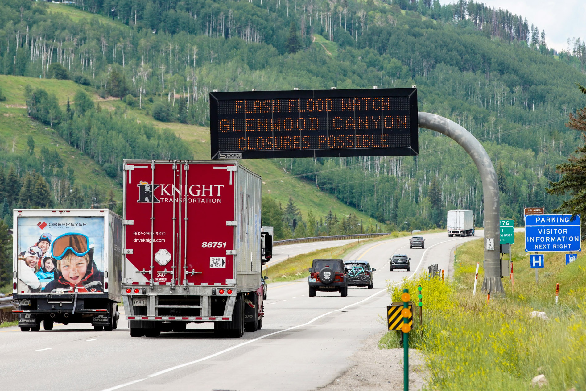 Mudslide in Glenwood Canyon closes I-70 - Vimarsana News