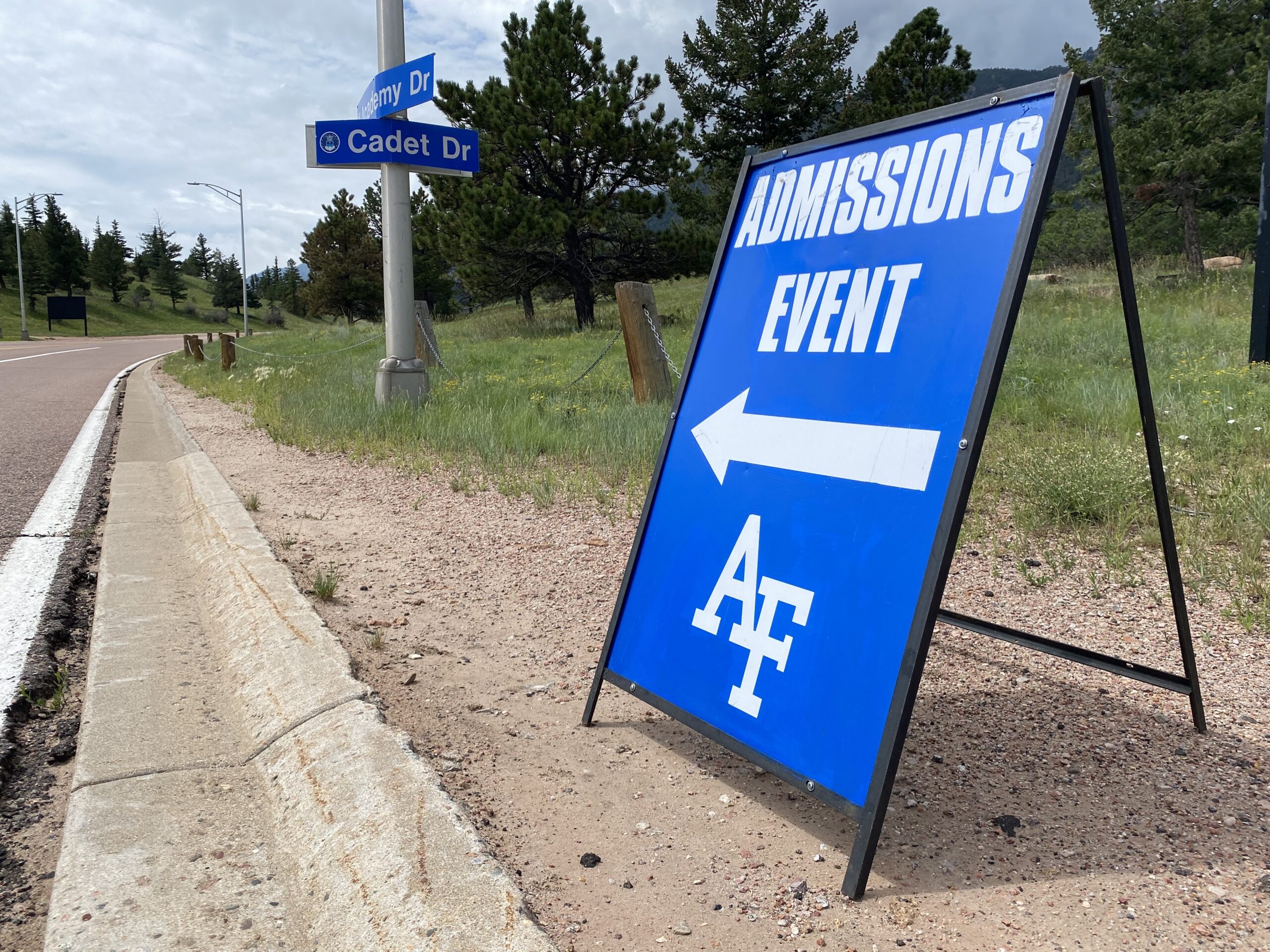 Applications to the Air Force Academy are way down — 20 percent — as