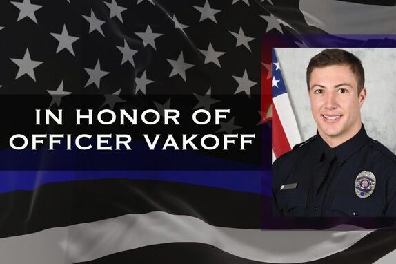 Funeral for slain Arvada police officer Dillon Vakoff draws hundreds