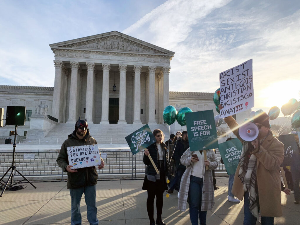 The man named in the Supreme Court's gay rights ruling says he didn't  request a wedding website