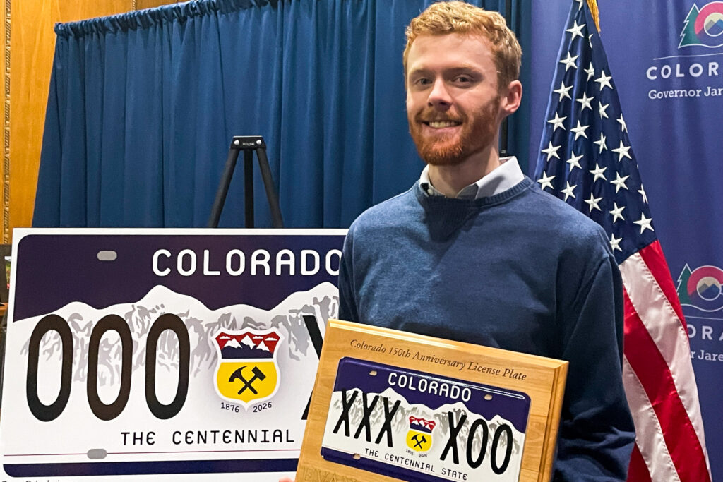 Take a look at the new license plates for Colorado’s 150th anniversary