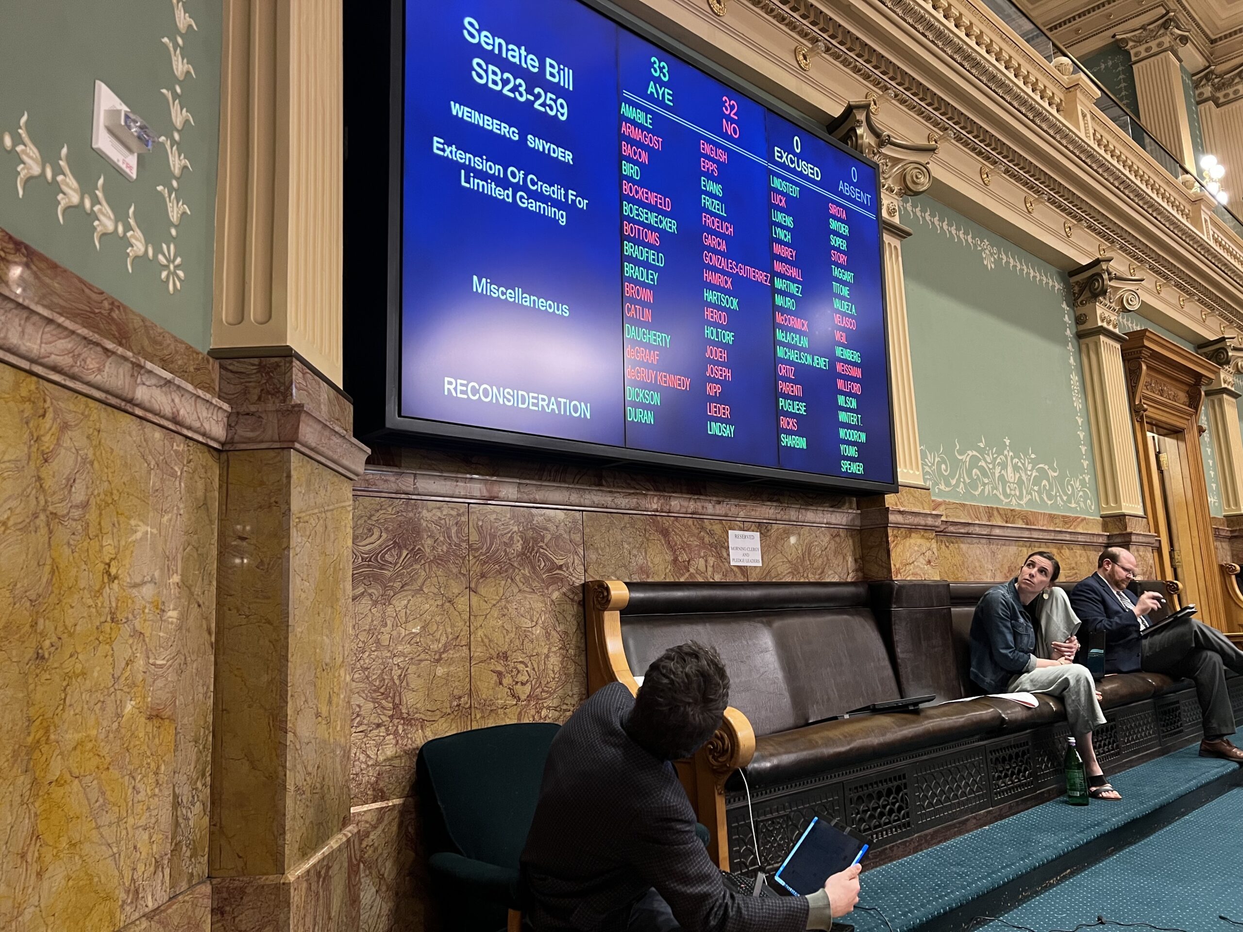 Lawmakers outraged as Colorado House resurrects casino loans bill - Vimarsana News