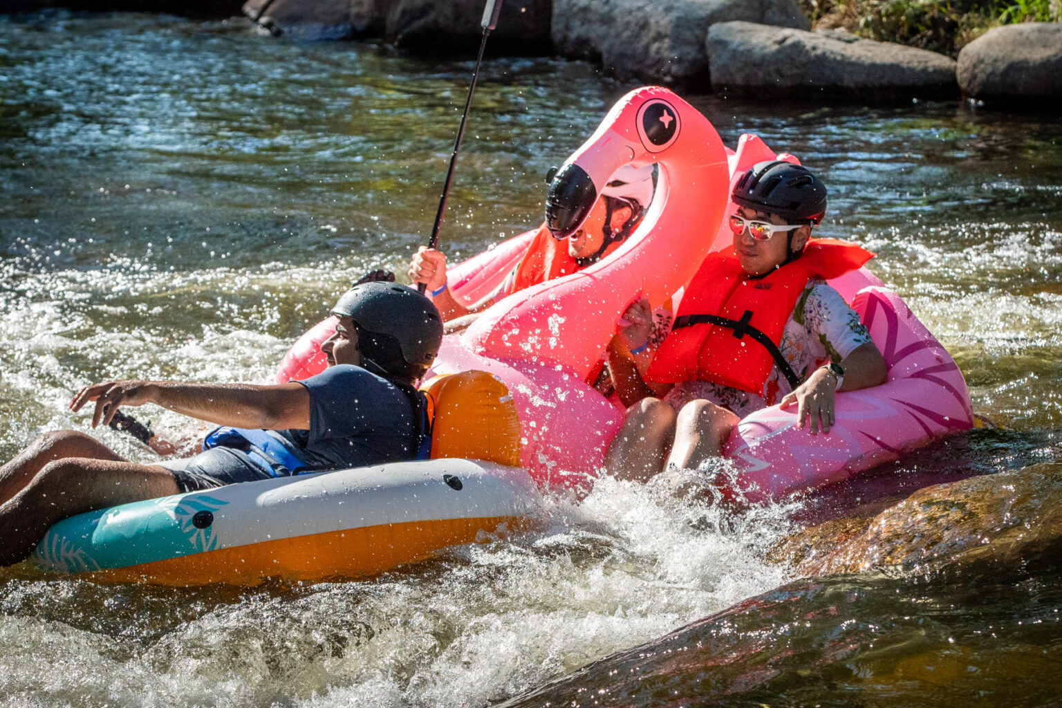 Boulder brings the traffic jam to the creek for annual Tube to