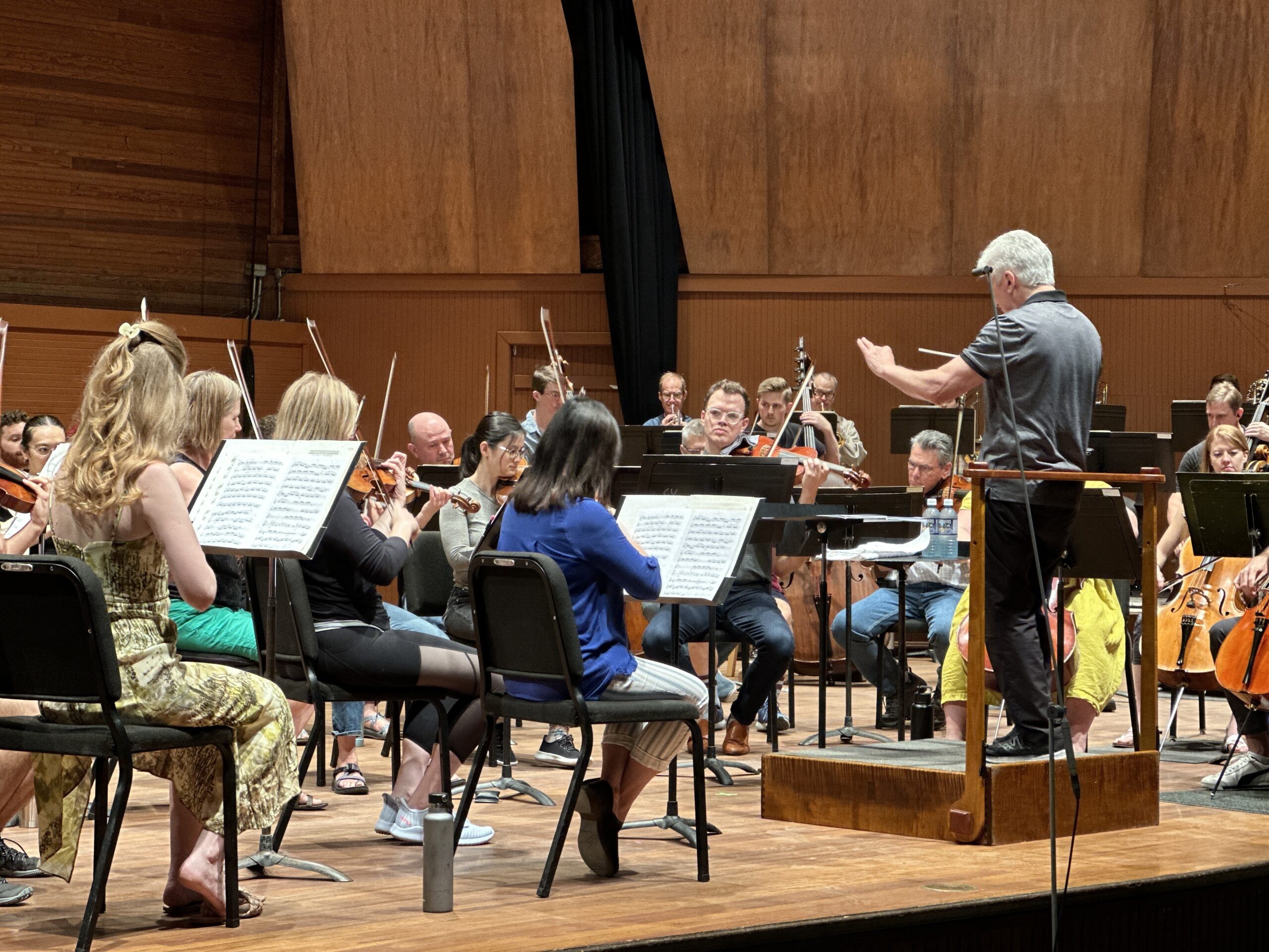 Musicians from all over come to play the Colorado Music Festival. Now