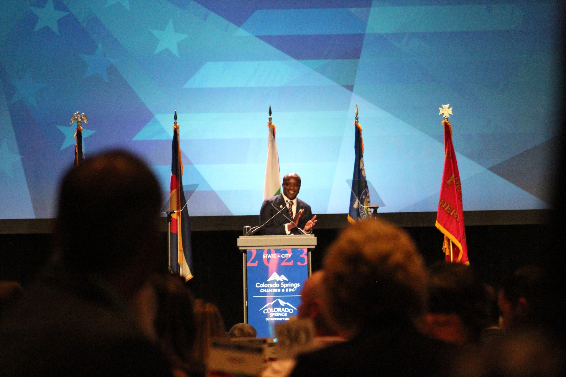 'I am listening': Colorado Springs Mayor Mobolade focuses on community in first State of the City address - Vimarsana News