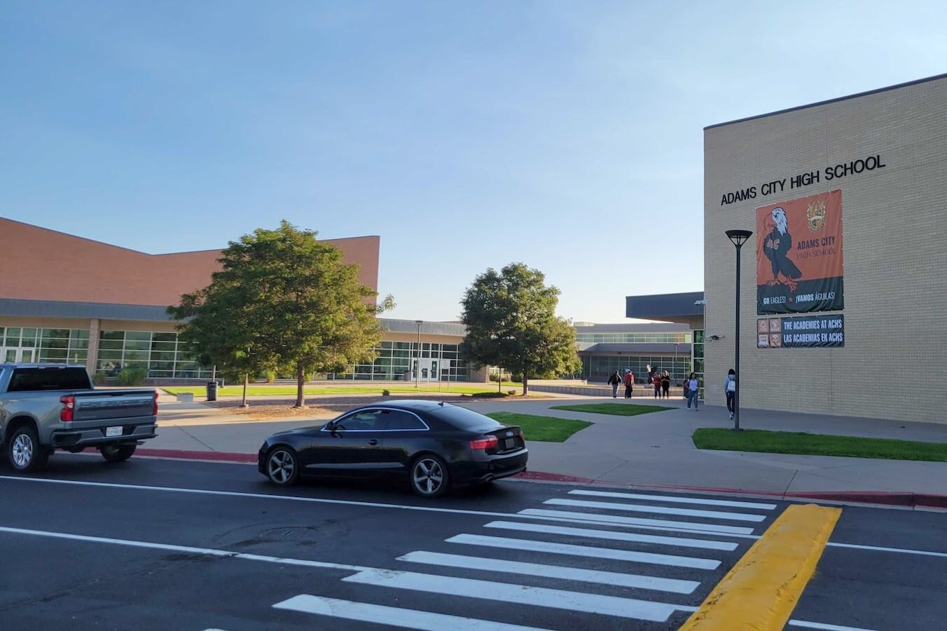 A ‘sick-out’ over teacher pay leads Adams City High School to switch to ...