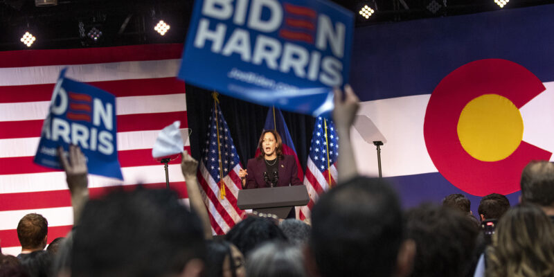 Vice President Kamala Harris campaigns for Biden Denver - Vimarsana News