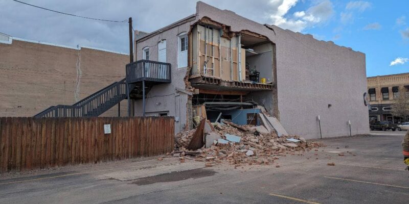 Building partially collapses in downtown Cañon City | Colorado Public Radio - Vimarsana News