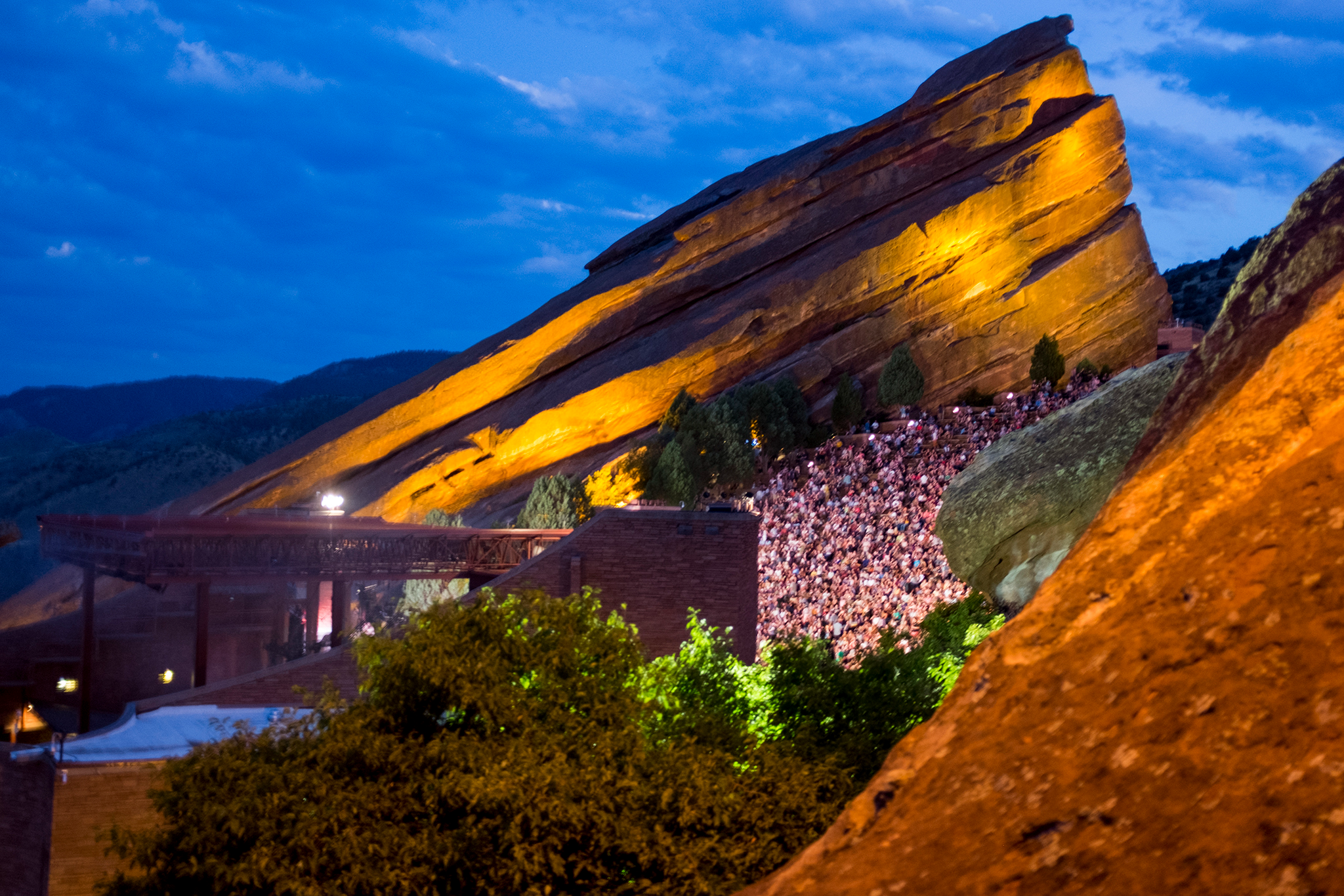 Red Rocks Amphitheatre Colorado Logo