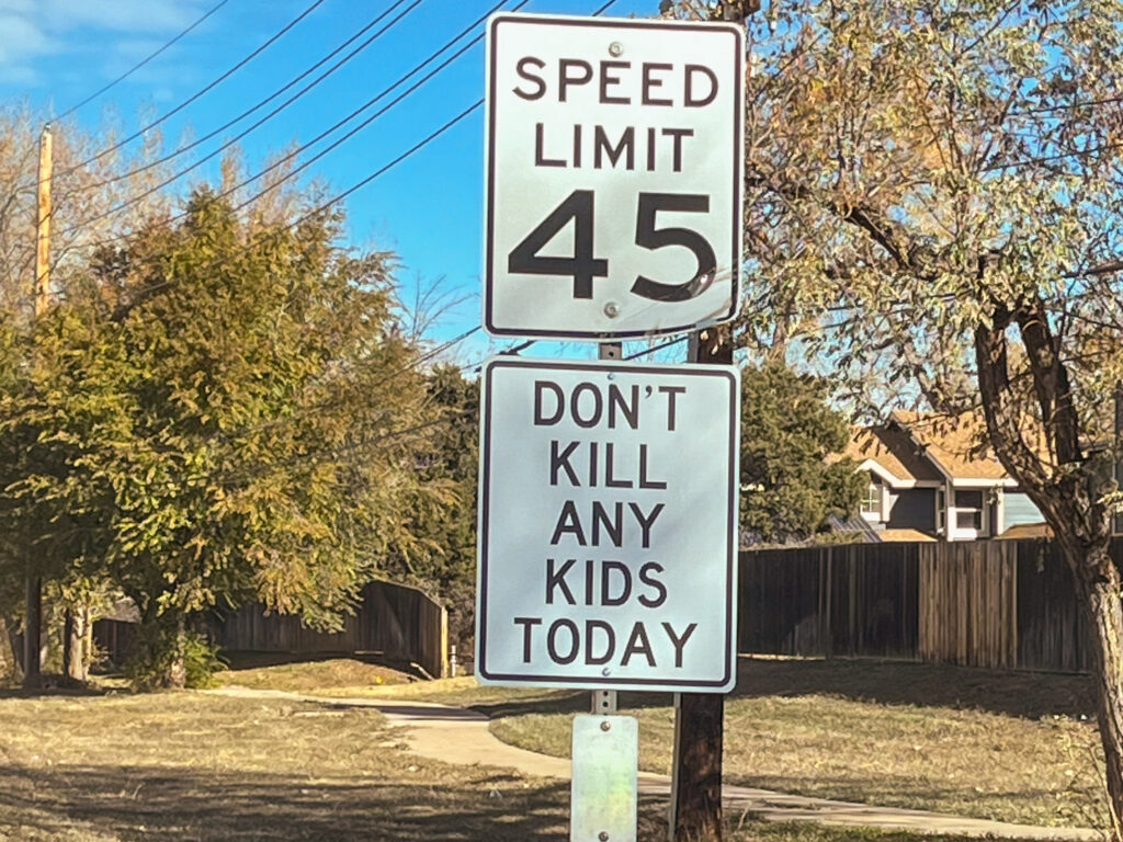 Boulder's explicit traffic safety signs are the latest real