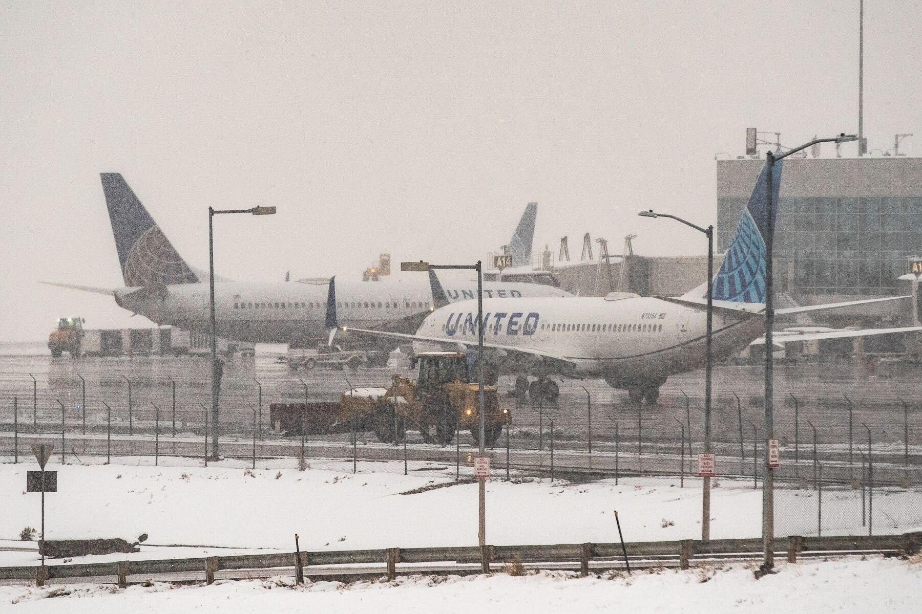 Highways closed and flights canceled as central and eastern Colorado