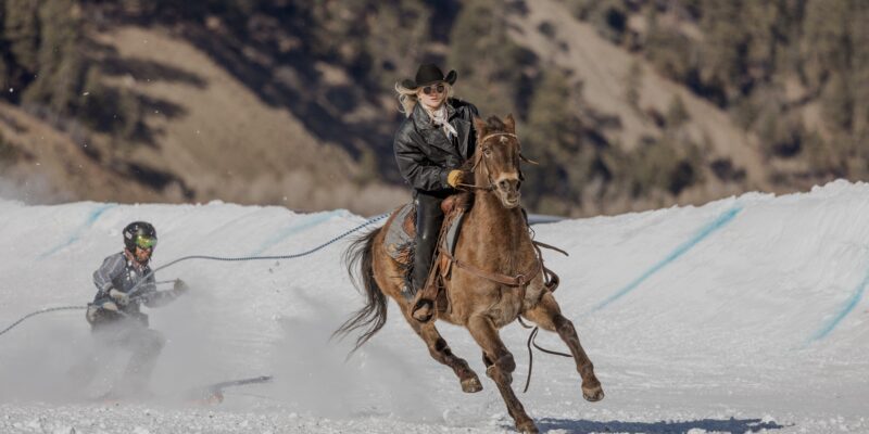 Skijoring returns to Colorado: We were there and in the saddle
