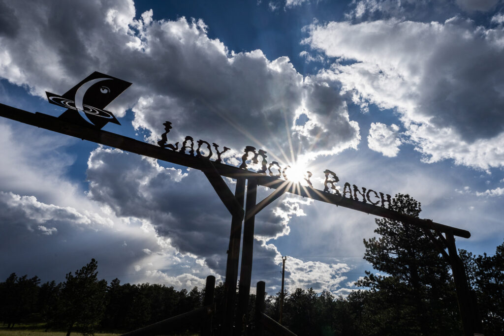 Red Feather Lakes landmark Lady Moon Ranch