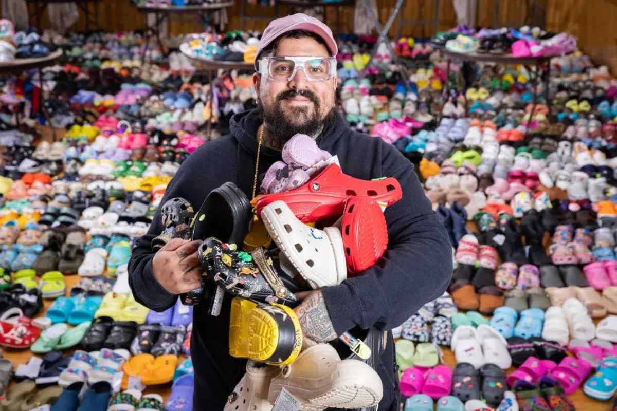 The Croc King puts Colorado shoe in the Guinness World Records