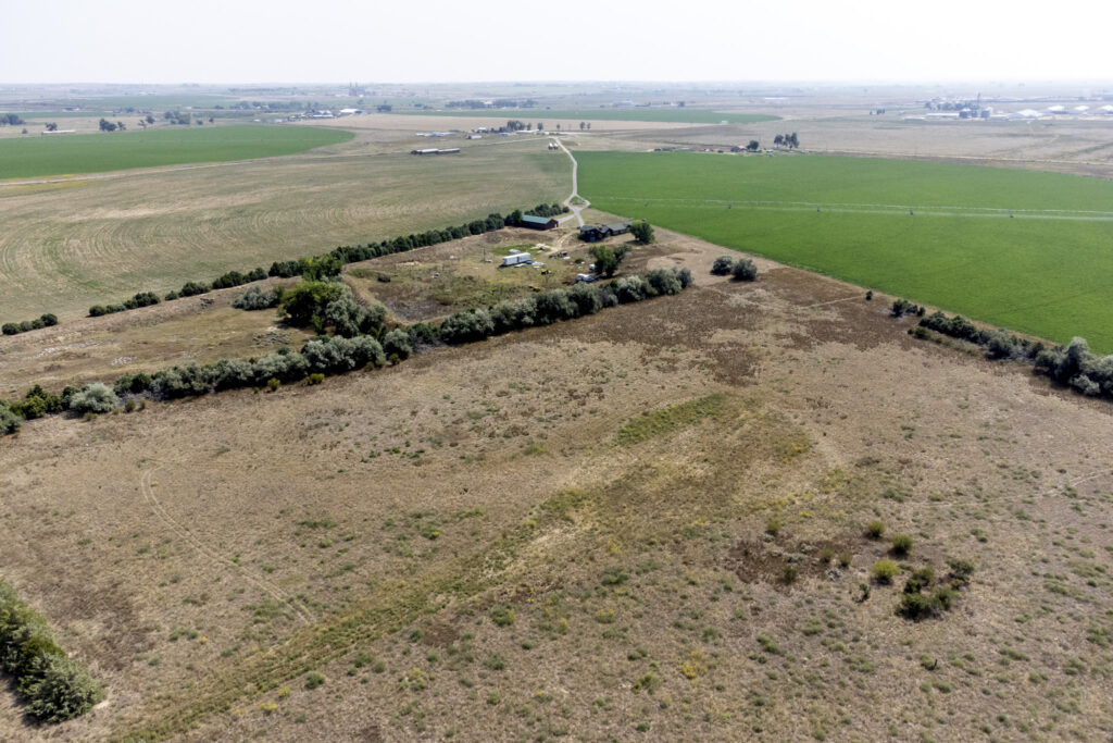 Farmland near Hudson, Colo. Sept. 6, 2025.