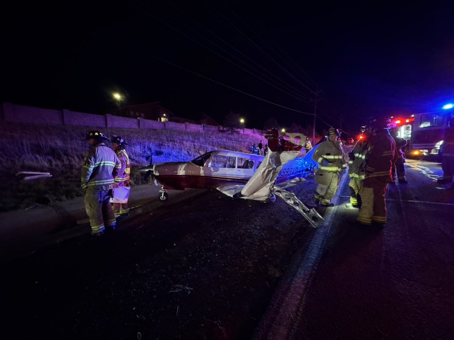 Small plane makes emergency landing on major road in Colorado Springs