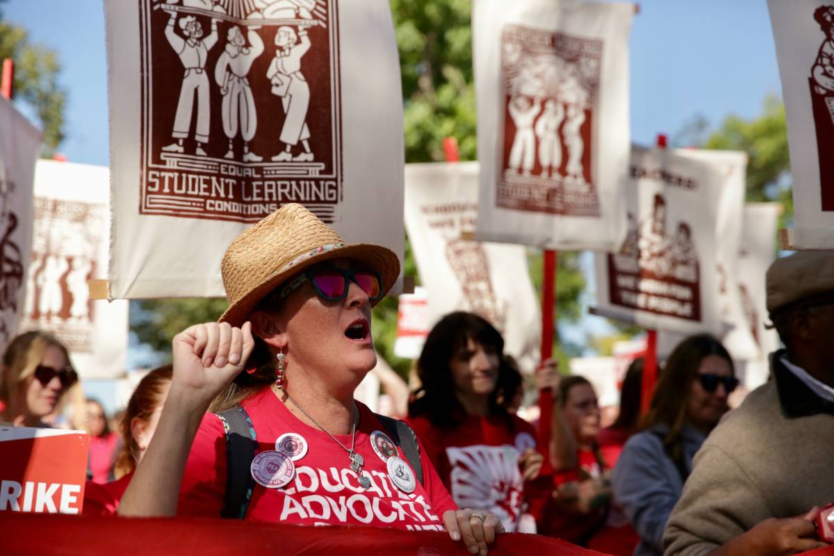 District 11 walk-out marks first El Paso County teacher strike in 50 years