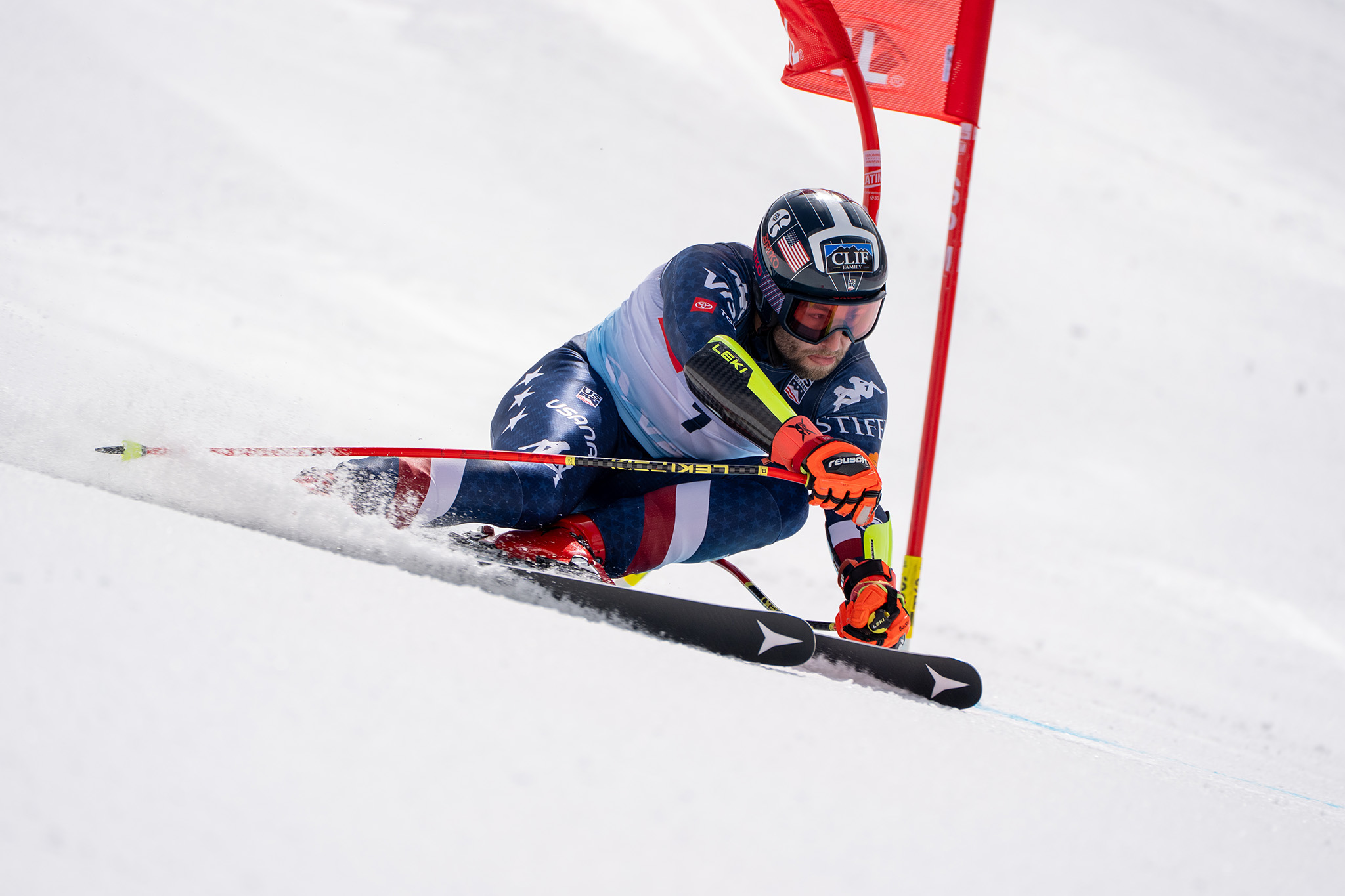 Kyle Negomir training for the Copper Cup at Copper Mountain.