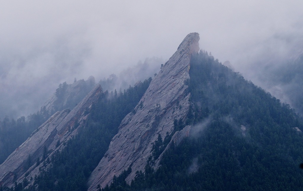 Flatirons in Boulder
