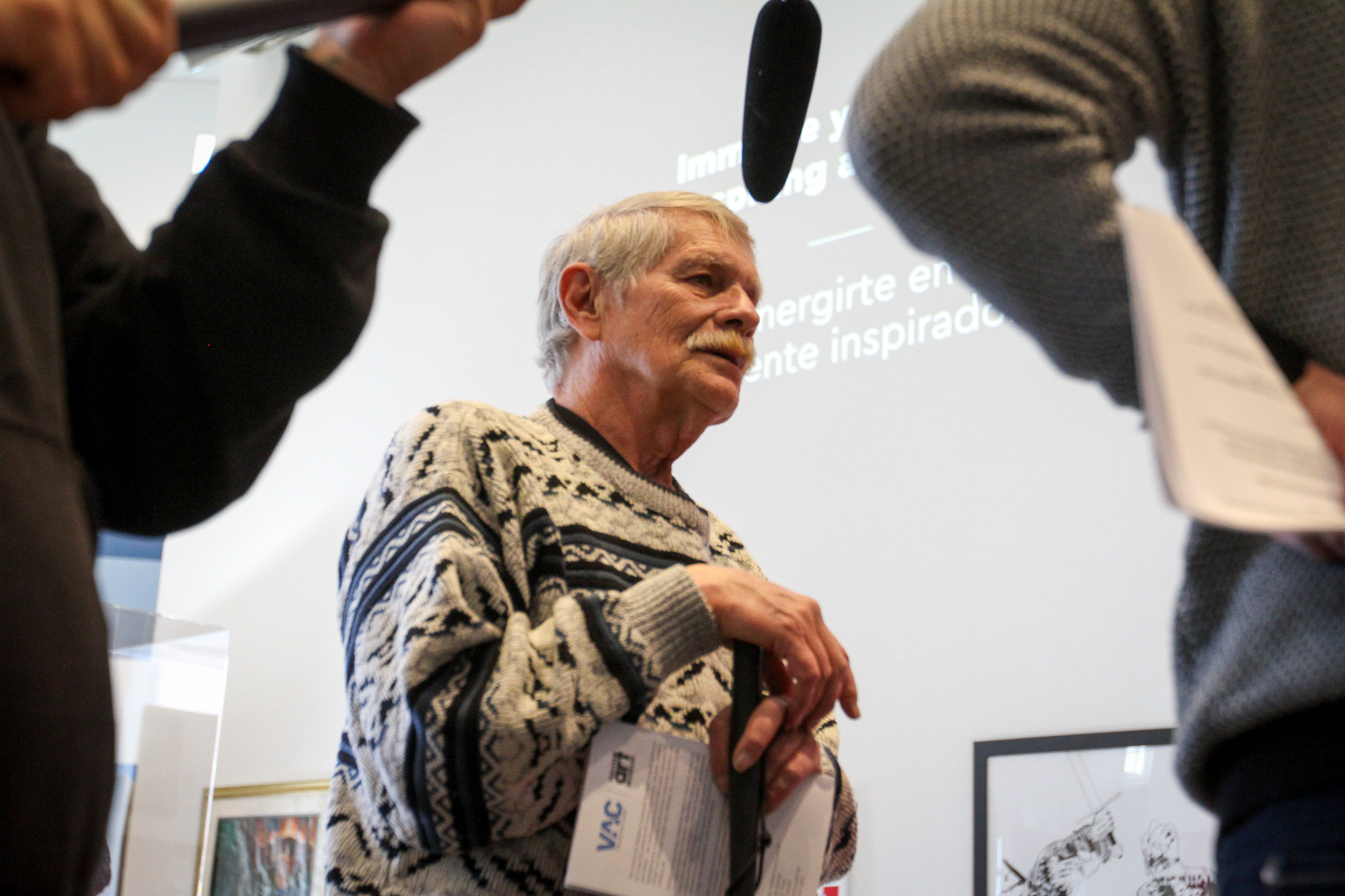 This Vietnam veteran lost his sight, but not his vision. Now, his art hangs in the Denver Art Museum