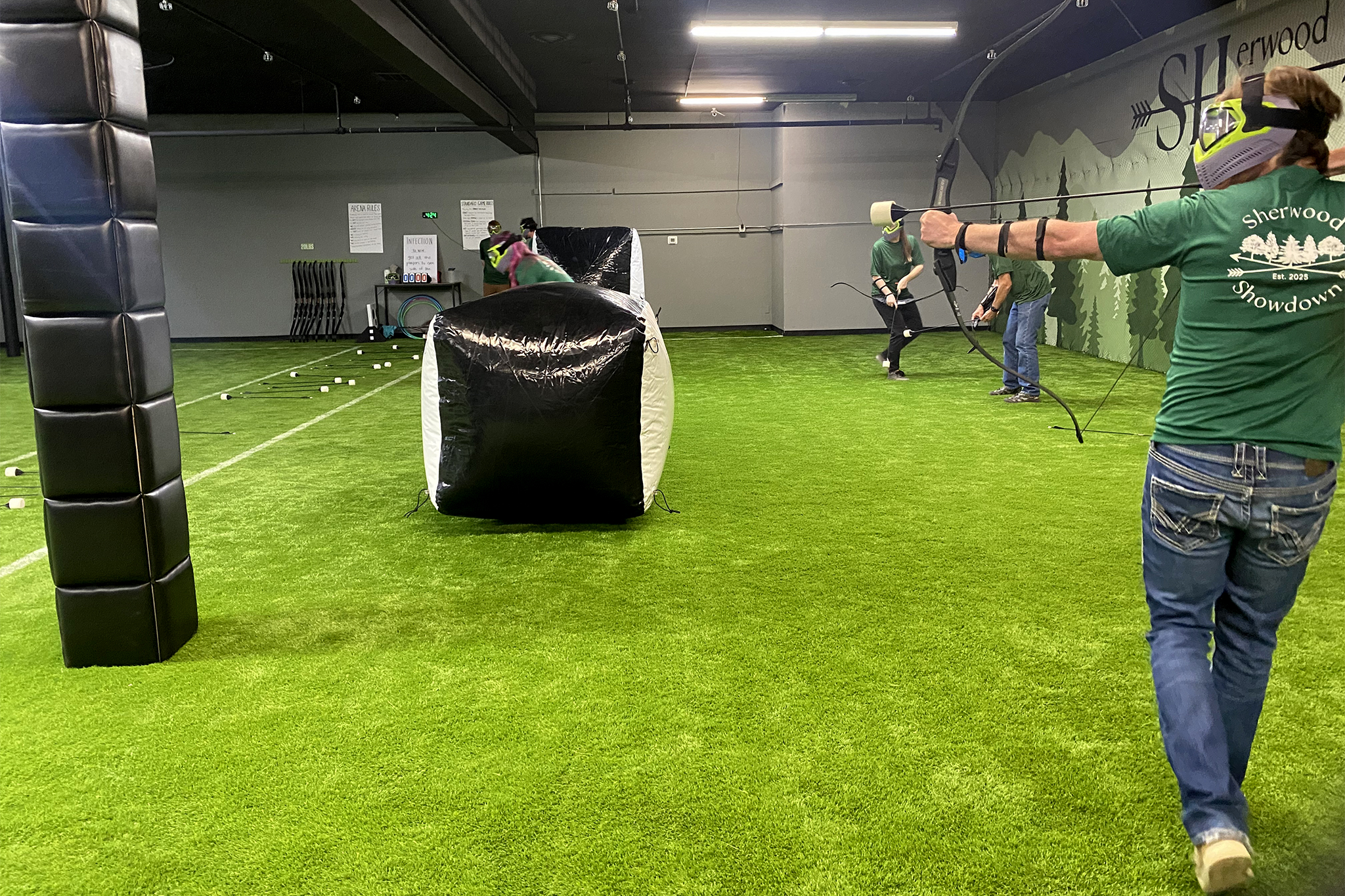 New archery dodgeball venue in Colorado Springs gives fresh meaning to the term ‘Bullseye’