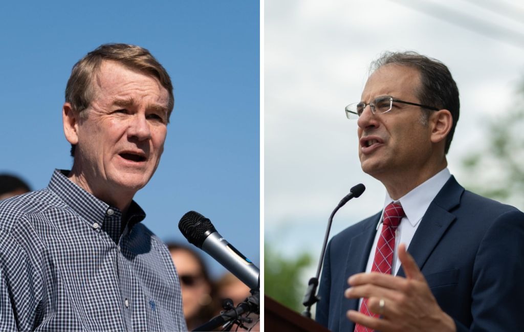 Democratic gubernatorial candidates Sen. Michael Bennet and AG Phil Weiser face off in debate