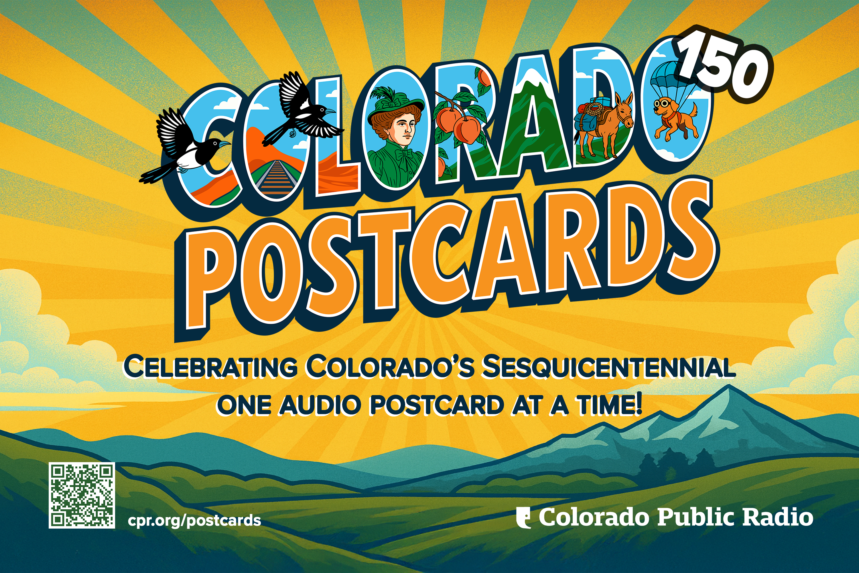 Colorado Public Radio Launches Colorado 150 Postcards to Celebrate