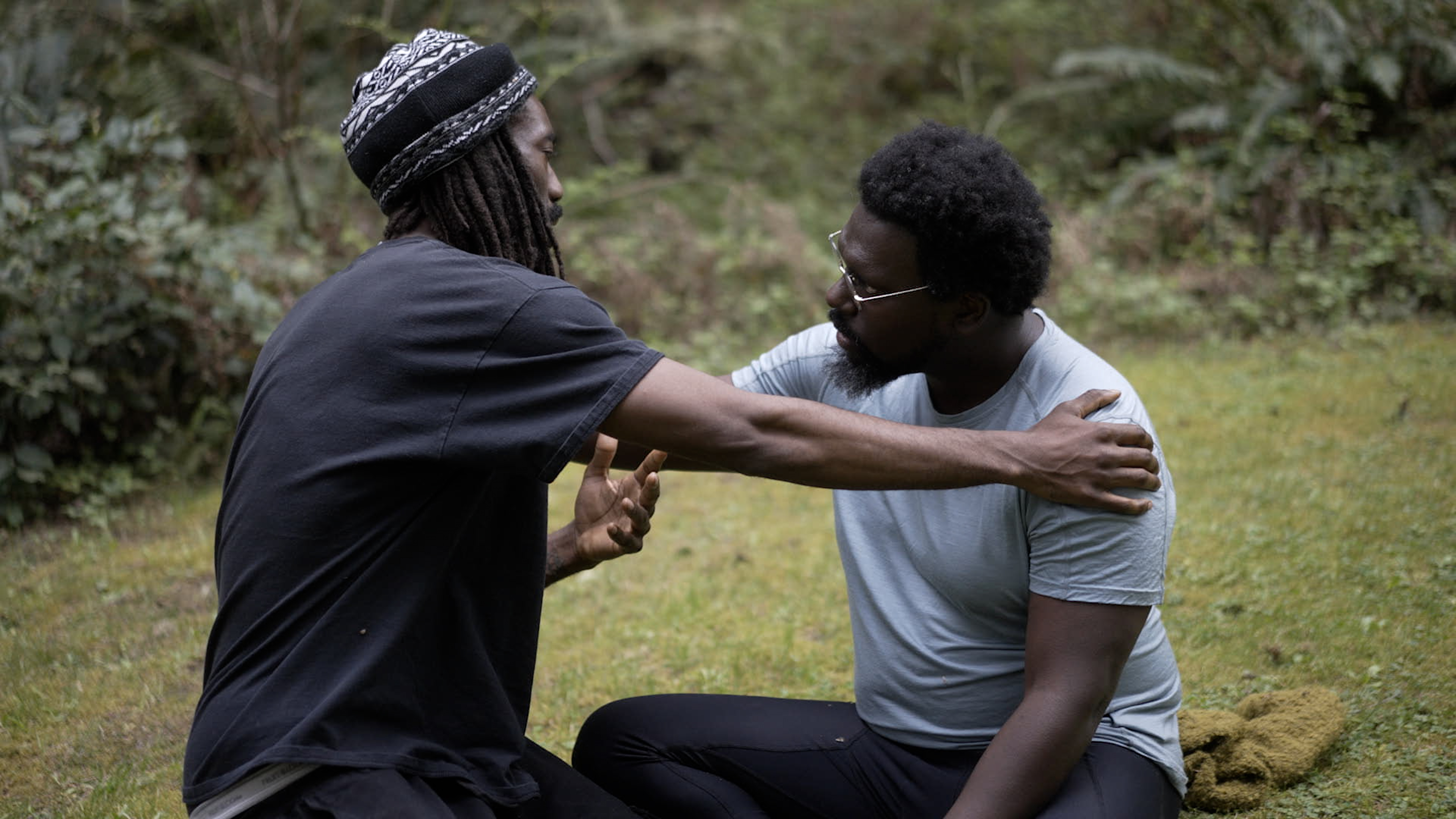 Cuddling, holding hands: New films explore ways for Black men to heal and resist stereotypes