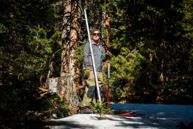 Why scientists still use a milk scale and antique aluminum tubes to track Colorado’s record-low snowpack