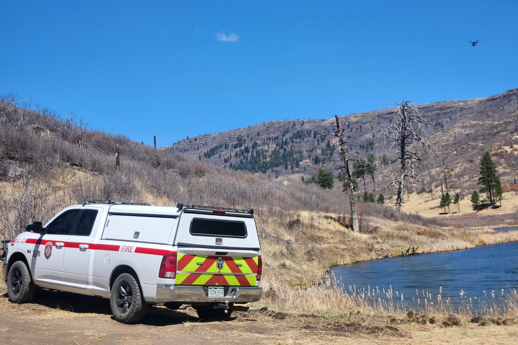 Schwachheim Fire near Trinidad 36% contained